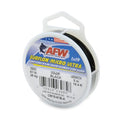 American Fishing Wire Surflon Micro Ultra Nylon Coated 1x19 Stainless Steel Leader Wire - Knottable Fishing Leaders Saltwater & Fly Fishing, 6lb Test - 61lb Test, Bright, Black & Camo Colors - color: Black, style: 5 Meter, 61 Pound Test