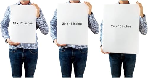 Commercial Grade Green Cutting Board - 18 x 12 Inch 1/2" Thick HDPE Dishwasher Safe for Salad, Vegetables, Fruit, Large Size - color: Green