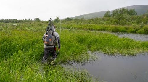 fishpond Wind River Roll-Top Waterproof Fishing Backpack For Tackle and Travel | Rolltop Backpack - Eco Shadowcast Camo - color: Eco Shadowcast Camo
