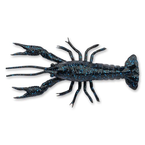 Savage Gear 4D Craw Fishing Soft Bait - color: Black/Blue, size: 4"