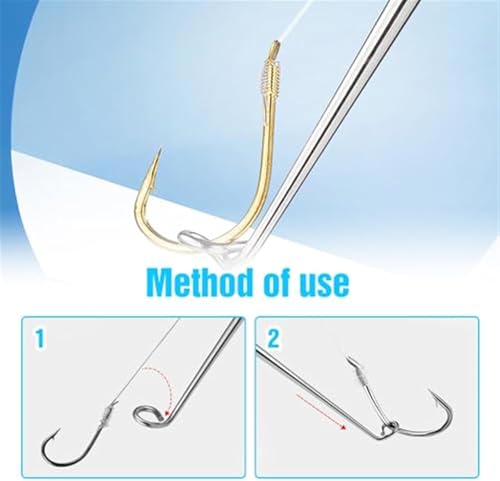 Dehooking Fish Picker, Stainless Steel Quick Fish Hook Remover Tool Fish Hook Disconnect Device Fishing Forceps for Fishing Lines of Different Large or Thicknesses