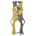 HEIGHTEN Line Cutter PE Nylon Carbon Fluorine Line Fishing Scissors Fishing Tackle - color: Gold