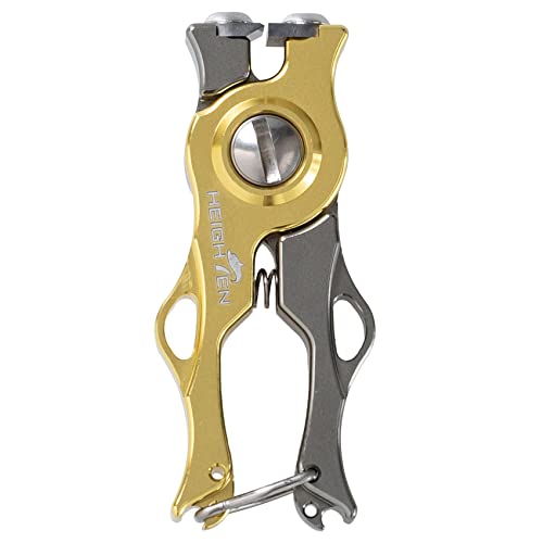 HEIGHTEN Line Cutter PE Nylon Carbon Fluorine Line Fishing Scissors Fishing Tackle - color: Gold