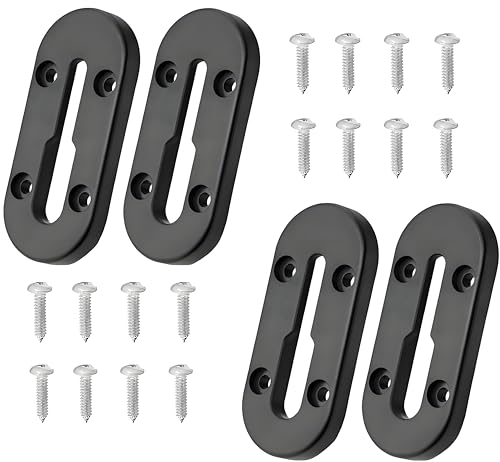 Kayak Track Kayak Low Profile Track,Kayak Rail,Kayak Accessories Mount Track,Kayak Gear Track for Fishing Rod Holder,Kayak Rail Track for Paddle Holders Fish Finder,Cup Holder,Anchor Cleats - size: 4inch4pcs