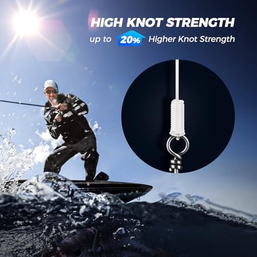 KastKing Kovert 100% Fluorocarbon Fishing Line - Clear Fishing Leader, High Sensitivity, Strong Knot Strength, Shock & Abrasion Resistant, Extreme Clarity, Ultra-Low Visibility, Fast Sinking - color: Kovert Elite (Soft & Smooth), size: 8LB-200Yds (Clear)