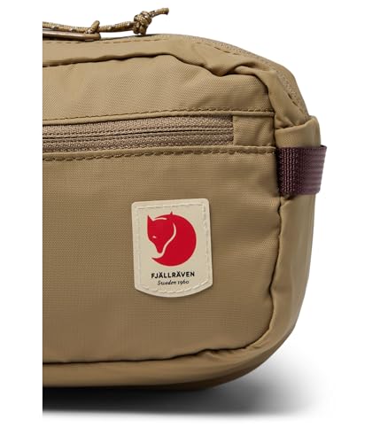 Fjällräven High Coast Hip Pack – Lightweight Waist Pack, Crossbody Sling Bag for Travel, Hiking & Everyday Use, Clay - color: Clay, size: One Size, style: High Coast Hip Pack