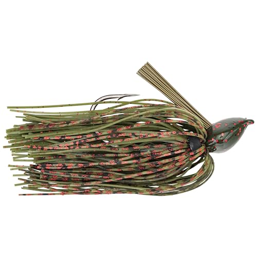 Strike King Denny Brauer Structure Fishing Jig - color: Watermelon Red Flake, size: 1/2 ounce