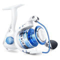 KastKing Centron & Centron Lite Spinning Reels, Size 500 is Perfect for Ice Fishing, Up to 17.5 Max Drag, 5.2:1 Gear Ratio, Ultra Smooth Powerful, CNC Aluminum Spool, 9+1 BB Light Weight - color: Centron Lite - Collapsible Handle, size: Size 2000