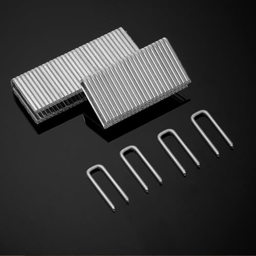 Jetec 40 Pieces Plantation Shutter Repair Kit Replacement Louvers Staples Window Blind Tilt Rod Operable Plantation Silver Missing Metal Indoor Louver Staples Tools Repair (0.75 x 0.19) - size: 0.75 x 0.19"