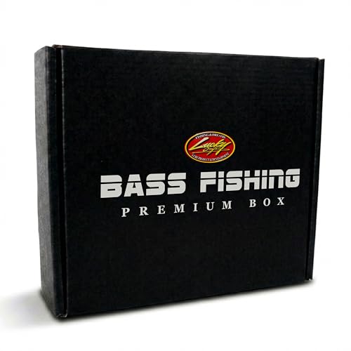 LUCKY CRAFT Bass Premium Box, 7 Freshwater Fishing Lures for Lake and River Fish, Mystery Selection Tackle Box with Surprise Bass Lures, Fishing Gear Accessories - style: Bass Fishing