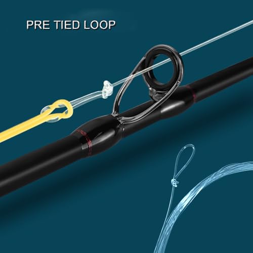 Aventik ProWeight WF Floating Fly Fishing Line Welded Loops Weight Forward Freshwater Trout Fly Line Kit WF 3 4 5 6 7 8 Low Stretch Slick Coating Accurate Casting - color: Grassgreen combo, size: 6F