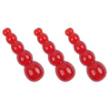 Stacked Fishing Beads, 150/200pcs Fishing Beads Lures Making Supplies Tackle Trout Beads Walleye Rig Inline Spinner Making Accessories Salmon Eggs Saltwater Freshwater - color: red-150pcs