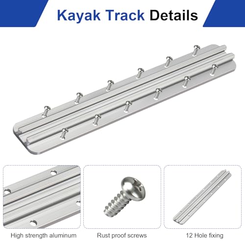 Kayak Track Kayak Rail Accessories Mount - size: 12 In