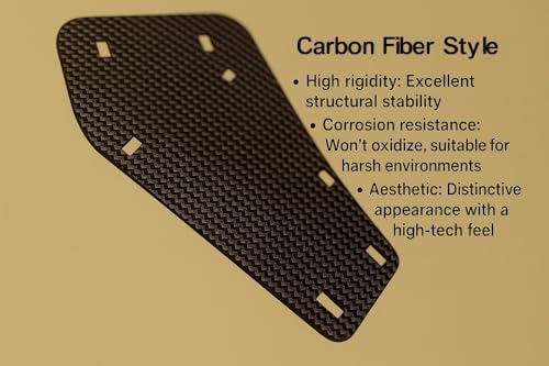 Carbon Fiber Style!Slide-in Fishing Rod Hip Holster,Quick Drawwaist Belt Inserte Pole Gear,Hands-Free Rod Holder for Fly&Bank Fishing,Durable Adjustable Portable Fishing Rod Case