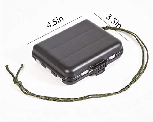 Toasis Plastic Tackle Box Case Fishing Lure Storage Container Organizer