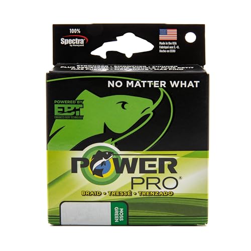 Power Pro Spectra Fiber Braided Fishing Line - color: Hi-Vis Yellow, size: 150YD, style: 0