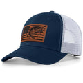 Fishing Gifts for Men - Snapback & Trucker Hats - American Flag Outdoor Fishing Hat - color: 02.navy(bassflag)