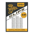 Top Water Co. Fishing Speed Clips - Durable Stainless Steel, Fast Lure Connector (Multiple Sizes) - size: Large 120lb