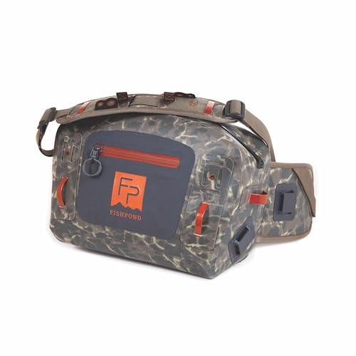 fishpond Thunderhead Submersible Lumbar Pack | Fishing Bag | Waterproof Waist Pack | Fly Fishing Fanny Pack - Eco Shadowcast Camo - color: ECO Shadowcast Camo