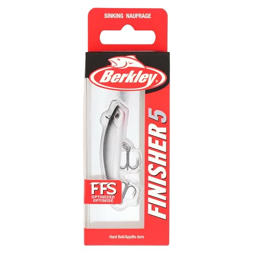 Berkley Finisher Fishing Hard Bait - color: Black Silver, size: 2 in - 1/3 oz