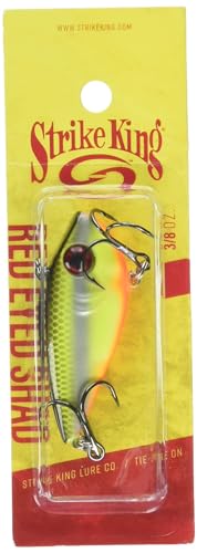 Strike King Red Eyed Shad Lipless Hard Bait - color: 432 - Chartreuse Baitfish
