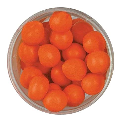 Berkley PowerBait Power Eggs Floating Magnum Fishing Soft Bait - color: Fluorescent Orange - Garlic Scent