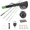 Aventik Fly Fishing Riverbend Series Fly Rod IM8 Graphite Blank 0/1/2/3/4/5/6/7/8 wt Rods, 6/7/8/9/10ft Lightweight Fly Fishing Rod Medium Fast Action - color: Rod Kit, size: 6'1'' LW0/1