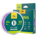 SF Fly Fishing Backing Line Braided Trout Line - color: purple, size: 20LB 100m/108yds