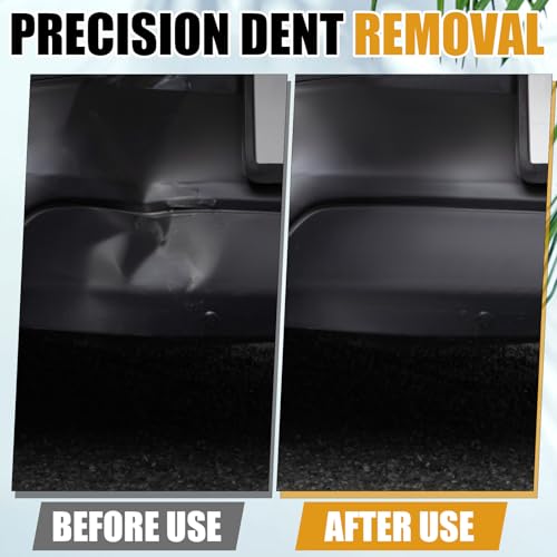 CroBlissful 20 Pcs Paintless Dent Repair Glue Sticks PDR Glue Hot Sticks Paintless Dent Repair Tool for Car Restoration Remover Tool Set (Black) - color: Black