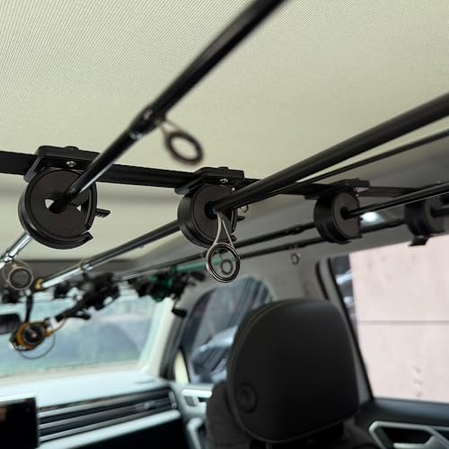 Fishing Rod Holder for Car,Fishing Pole Holder for Car,Fishing Pole Storage Inside Carrier Racks for SUV/Wagons/Van/Jeep/Truck