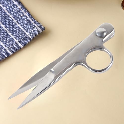 1-Pack Thread Nipper, Stainless Steel, Ergonomic, Portable, Thread Cutter for Sewing and Fabric Cutting