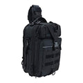 OSAGE RIVER Deluxe Tackle Sling Fishing Bag with Rod Holder, Lightweight Tackle Box Storage, Shoulder Bag for Fishing Hiking