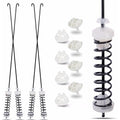 W10780045 NTW4516FW3 NTW4516FW2 WTW4816FW2 Washer Suspension Rod Kit Replacement for Amana Kenmore Roper Whirlpool Dryer Parts, Fits WTW4800BQ1 NTW4605EW0 NTW4516FW1 RTW4516FW2 Washer Suspension Kit