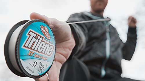Berkley Trilene XT Monofilament Fishing Line - color: Low-Vis Green, size: 1000 yd, style: 12 Pounds