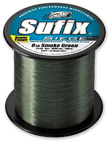 Sufix 662 Siege Monofilament Fishing Line, 3000 Yd Spool - style: 6