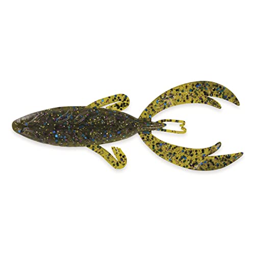 Big Bite Baits Rojas Fighting Frog - color: Green Pumpkin