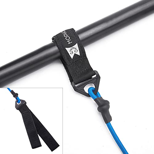Kayak Paddle Leash, Paddle Leash Lightweight Coiled Kayak Rod Leashes for SUP Kayaking Canoing Fishing Boating - color: Blue - 2 Pack