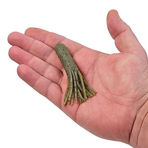 Berkley PowerBait MaxScent Tube Fishing Soft Bait - color: Watermelon Vapor, size: 3 1/2"