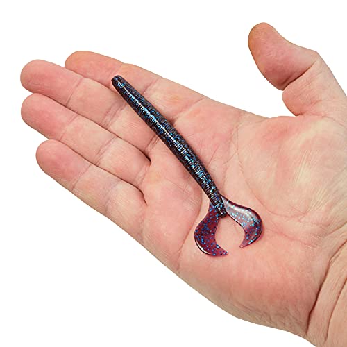 Berkley PowerBait Speed Boss Fishing Soft Bait - color: Blue Fleck, size: 4 3/4"
