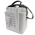 FROGG TOGGS EVA Tackle Vault, Lightweight, Customizable Fishing Tackle Bag - color: White, style: 3600 Kit