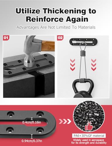 Mellbree Kayak Track, 7Inch Kayak Rail Mount Kayak Low Profile Track for Fishing Rod Holder, Fish Finder, Cup Holder, Anchor Cleats 4Pack - size: 7 inch - 4pcs