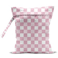 Bohemia Wet Dry Bags for Diaper Waterproof Swimsuit Washable Reusable Bag for Diapers Dirty Yoga Gym Beach Clothes Plant Gifts - color: Checkerboard3