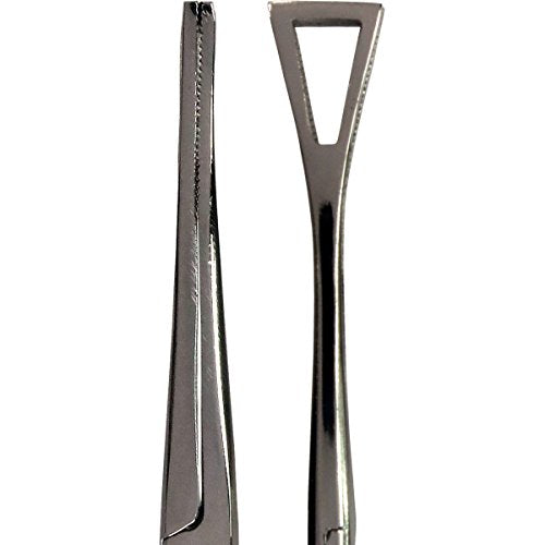 HTS 164P5 6" Non-Slotted Locking Pennington Forceps - size: 164P5 6" Non-Slotted Locking