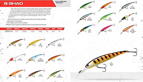 Bandit Lures BDTB - color: Viral Perch, size: 3.5 inches, 1/3 ounce