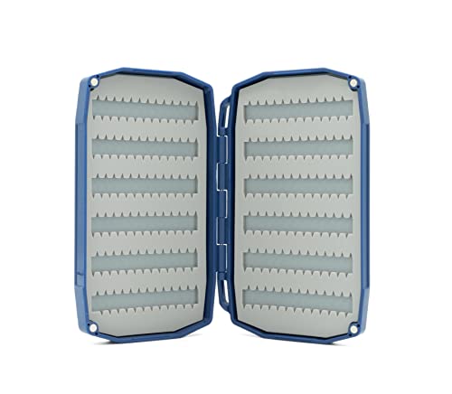Umpqua UPG Sili Essential Fly Box Double Mini Blue - color: Blue, size: Mini - Blue