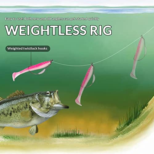 THKFISH Fishing Weights Sinkers Set, 28PCS Fishing Sinker Drop Shot Weights Kit,Drop Shot Rig Wacky Hooks for Saltwater Freshwater Bass Fishing - size: F-123pcs-Tackle Kit