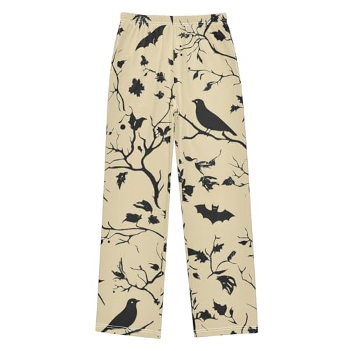 Pajama Pants Long Sleep Pant Elastic Waist Pajama Bottoms with Pockets - color: Color 2, size: 6-8 Years