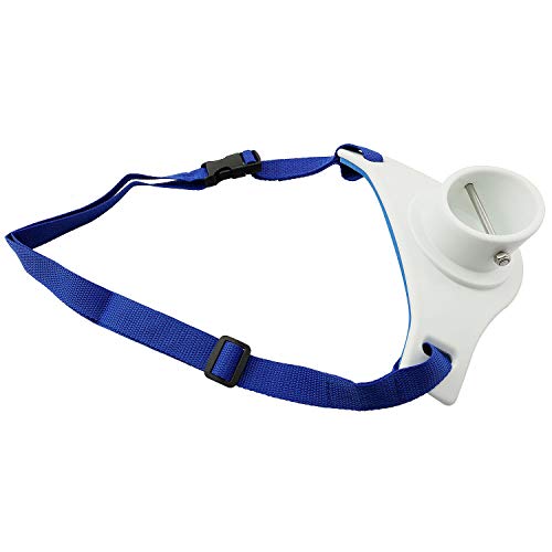 Fishing Waist Belt 2.3 Inch Inner Dia Adjustable Offshore Sea Fishing Fighting Belt Stand Up Waist Support Rod Holder