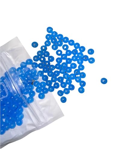 Fishing Beads for Catfish,Match with Fishing line,6mm,70/200/500 per Pack - color: blue, size: 200pcs