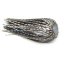 Harmony Fishing – Quick Change Umbrella Skirts for Fishing Jigs, Spinnerbaits, Buzzbaits, Lures, Baits (10 Pack) - color: Chrome